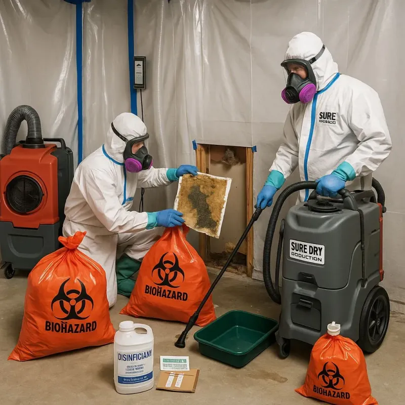 Contaminated Water Handling Protocols process in Wykagyl, NY